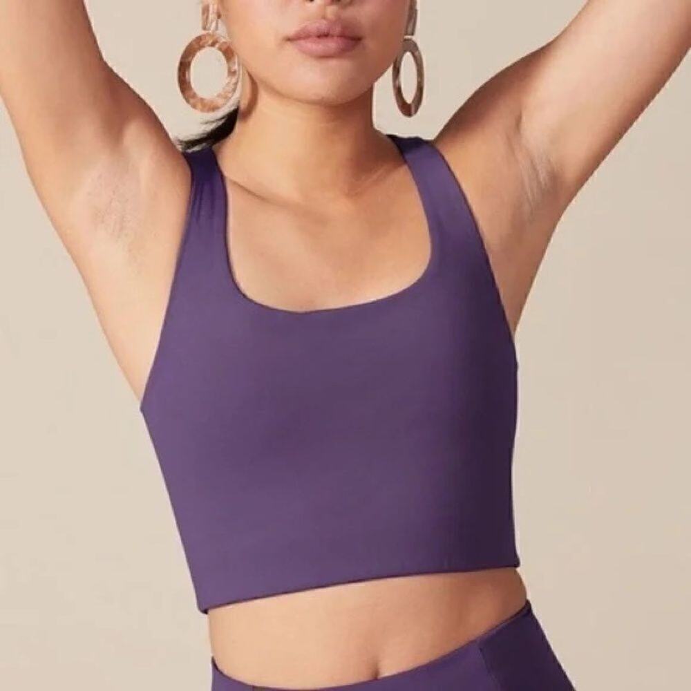 GIRLFRIEND COLLECTIVE Paloma Sports Bra Blackberry A19